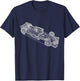 Racing Car Racing Car Motorsport Car Racing T-Shirt - T-Shirt | Navy