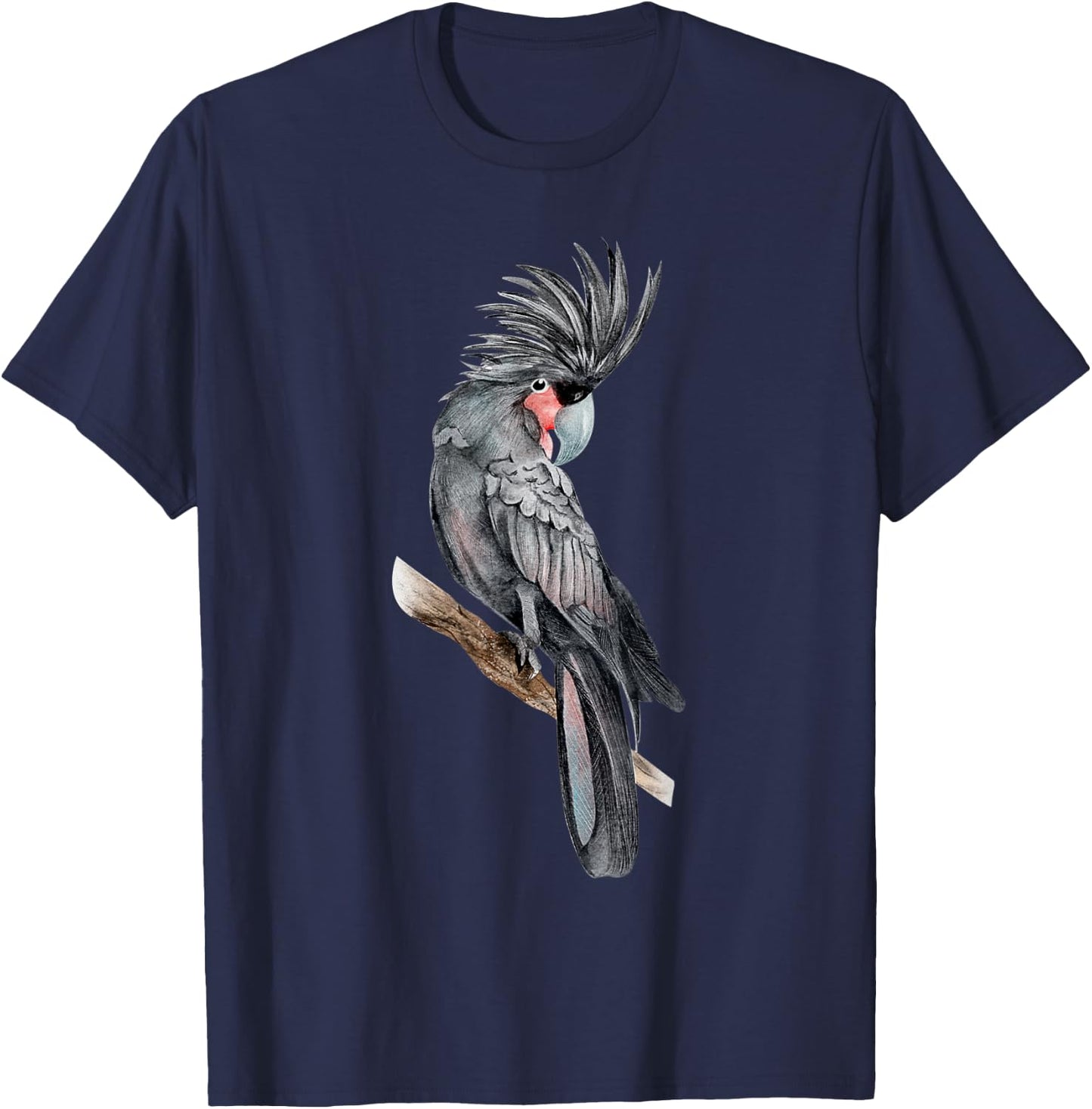 Palm Cockatoo T-Shirt - T-Shirt | Navy