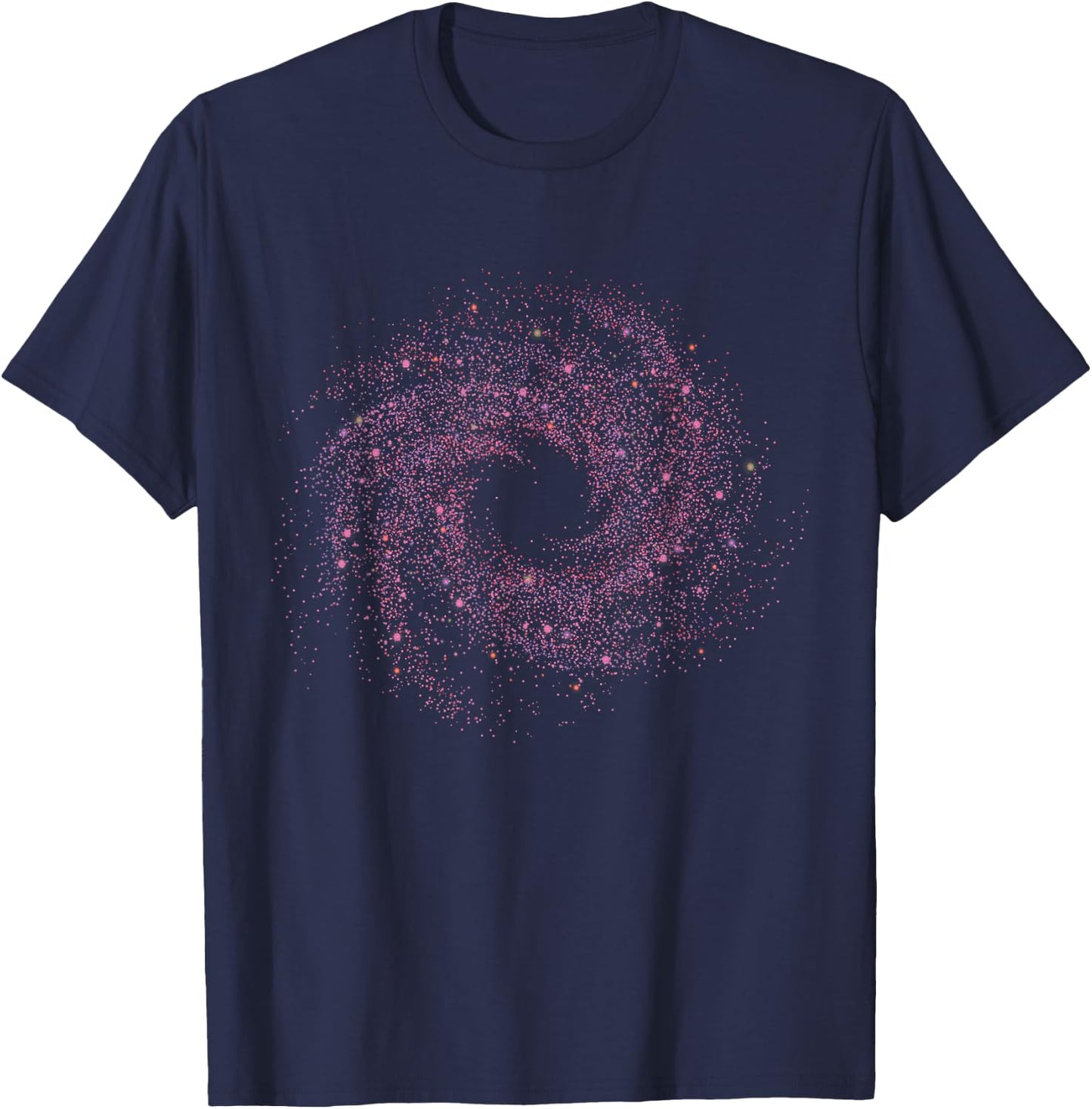 Physicist Astronaut Gift Quantum Physics Spiral Galaxy T-Shirt - T-Shirt | Navy