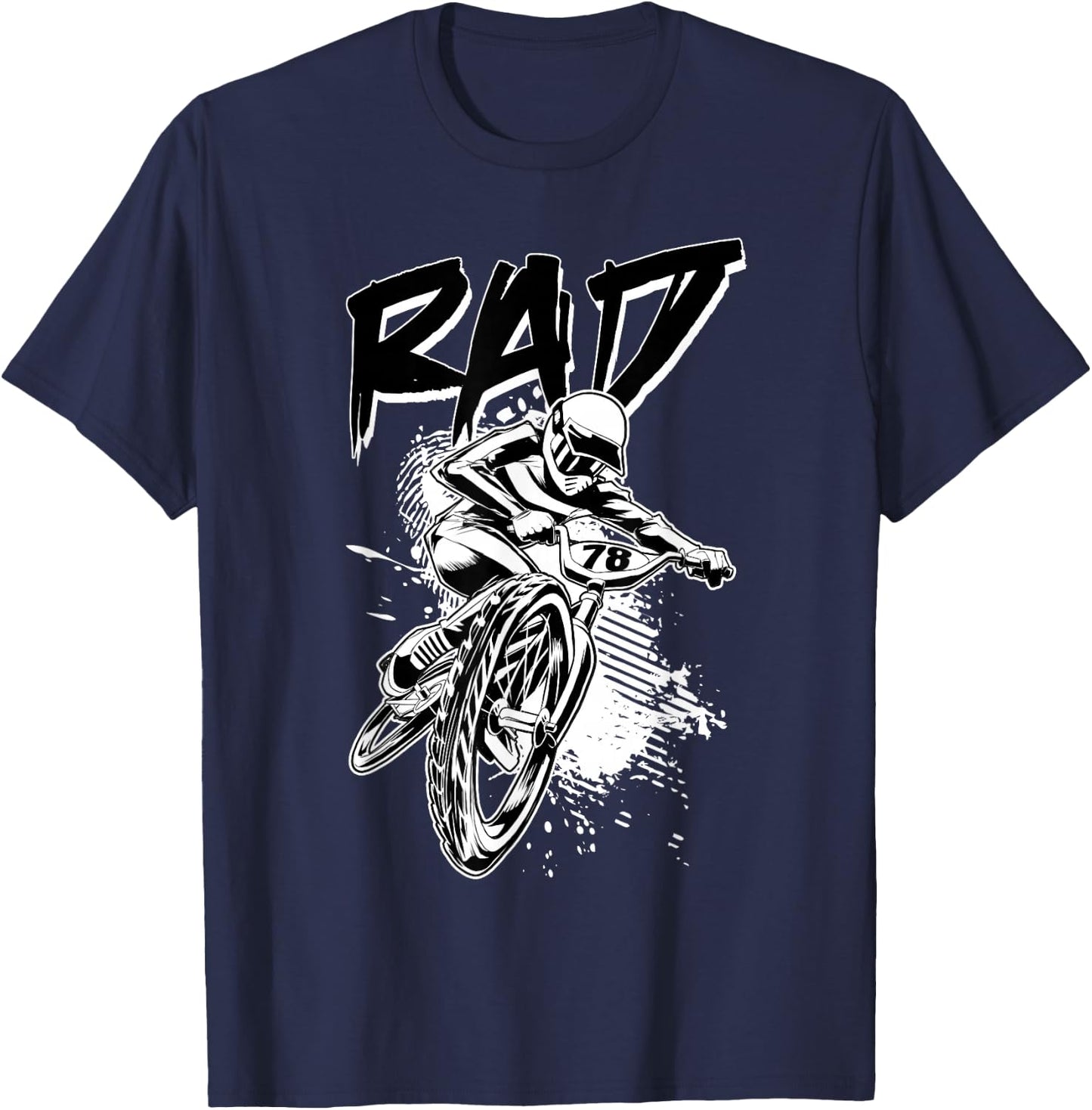Rad BMX T-Shirt - T-Shirt | Navy