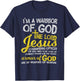 The Lord Jesus Armor Of God Cross Faith Christian Bible Gift T-Shirt - T-Shirt | Navy