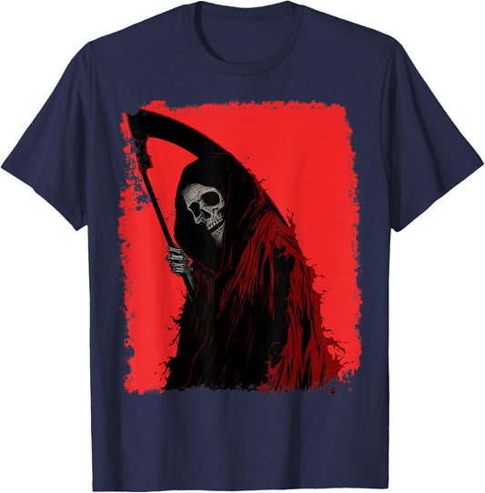 Grim Reaper T-Shirt - T-Shirt | Navy