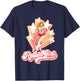 Roller Girl - Retro Roller Skate 70s 80s T-Shirt - T-Shirt | Navy