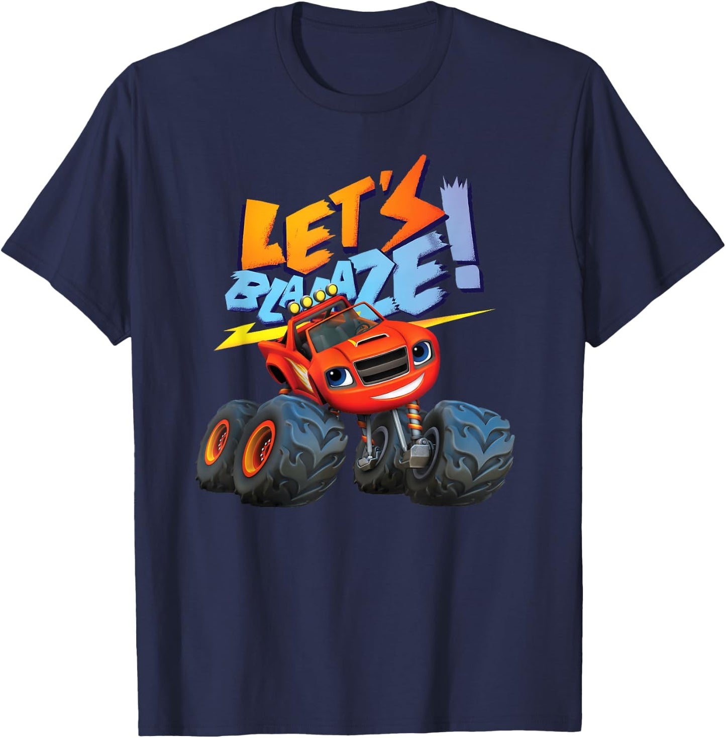 Blaze Let's Blaze! T-Shirt - T-Shirt | Navy