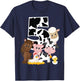 5th Birthday Farm Theme Birthday Gift 5 Years Old Toddler Kids T-Shirt - T-Shirt | Navy