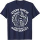 Every Horse Deserves A Good Dentist Horse Designs T-Shirt - T-Shirt | Navy