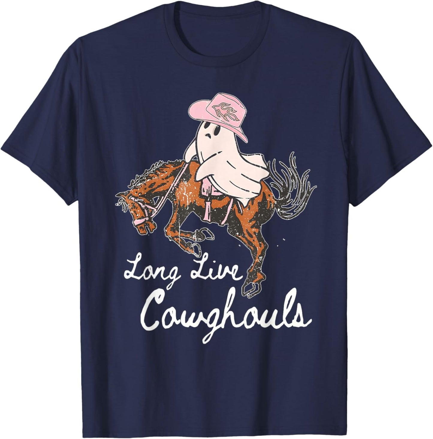 Long Live Cowghouls T-Shirt - T-Shirt | Navy