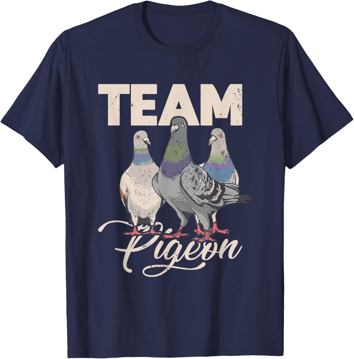Team Pigeon T-Shirt - T-Shirt | Navy