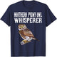 Northern Pygmy-Owl Whisperer Funny Bird Lover T-Shirt - T-Shirt | Navy