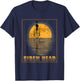 Siren Head and a Yellow Full Moon T-Shirt - T-Shirt | Navy