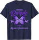 I Wear Purple For Lupus Awareness T-Shirt - T-Shirt | Navy
