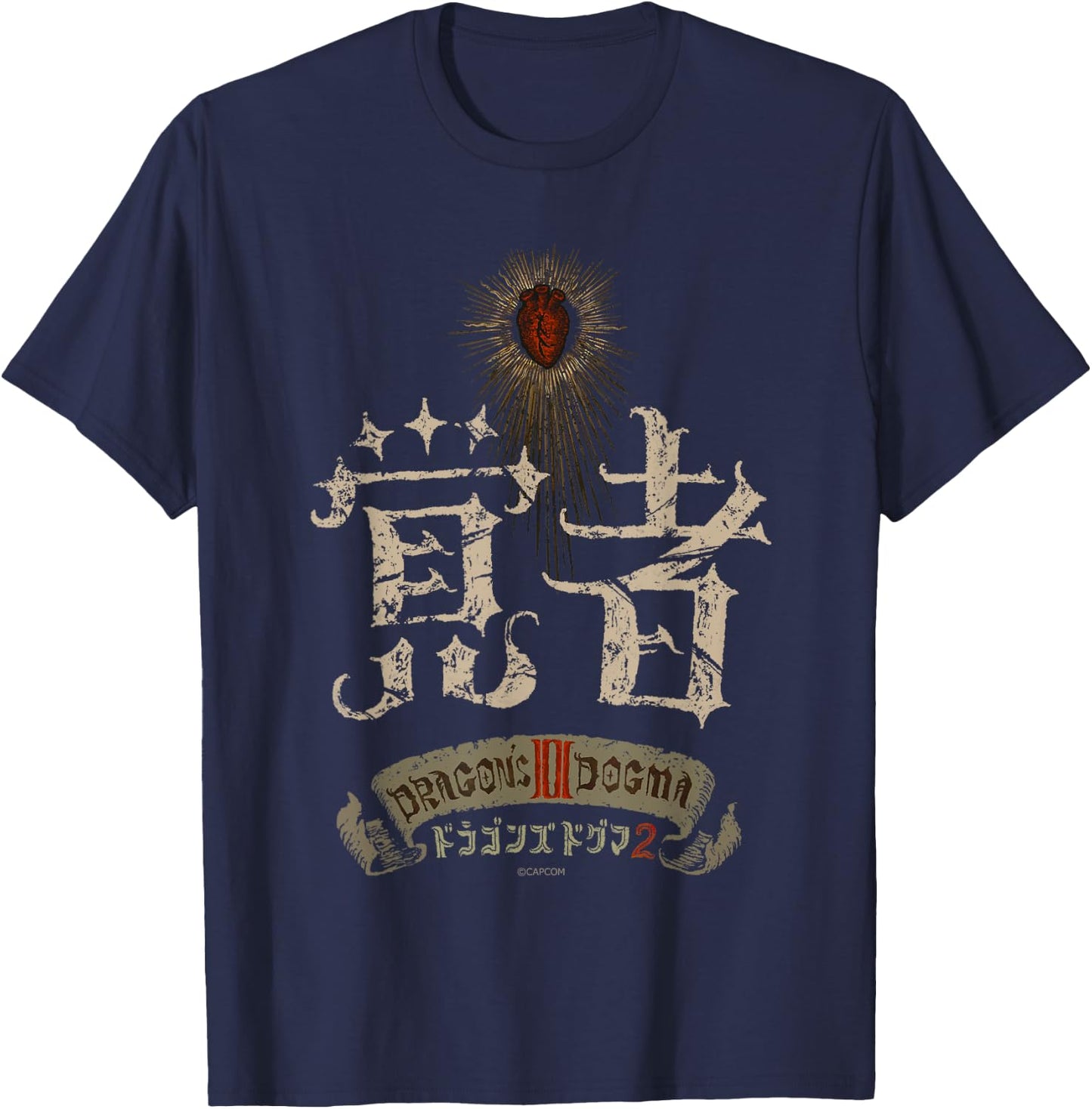 Dragon's Dogma 2 覚者(Arisen) FP T-Shirt - T-Shirt | Navy