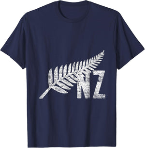 Vintage New Zealand T-Shirt - T-Shirt | Navy