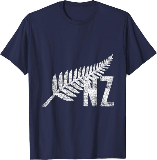 Vintage New Zealand T-Shirt - T-Shirt | Navy