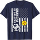 Grandpa of Ballers Baseball Soccer Softball Player Sports T-Shirt - T-Shirt | Navy