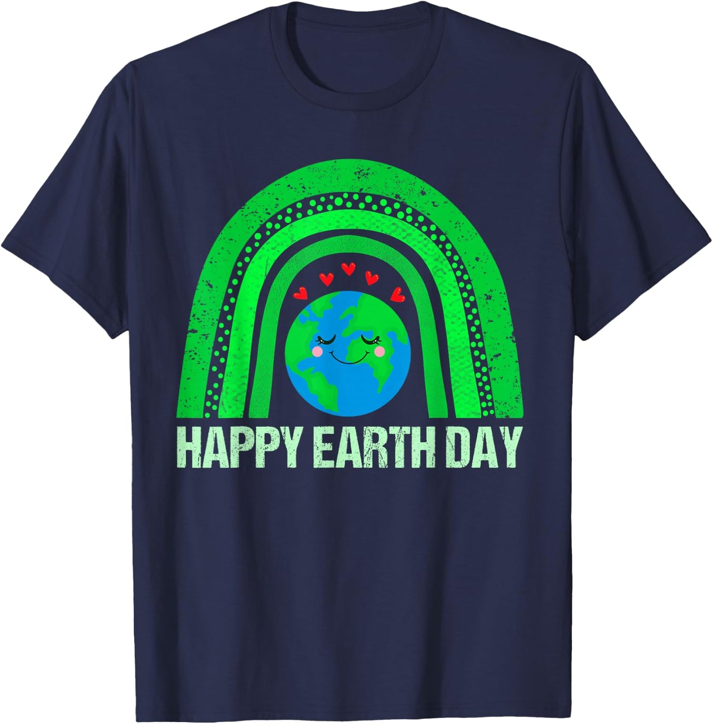 Happy Earth Day 2023 Shirts Cute Earth Lover Kids Toddler T-Shirt - T-Shirt | Navy