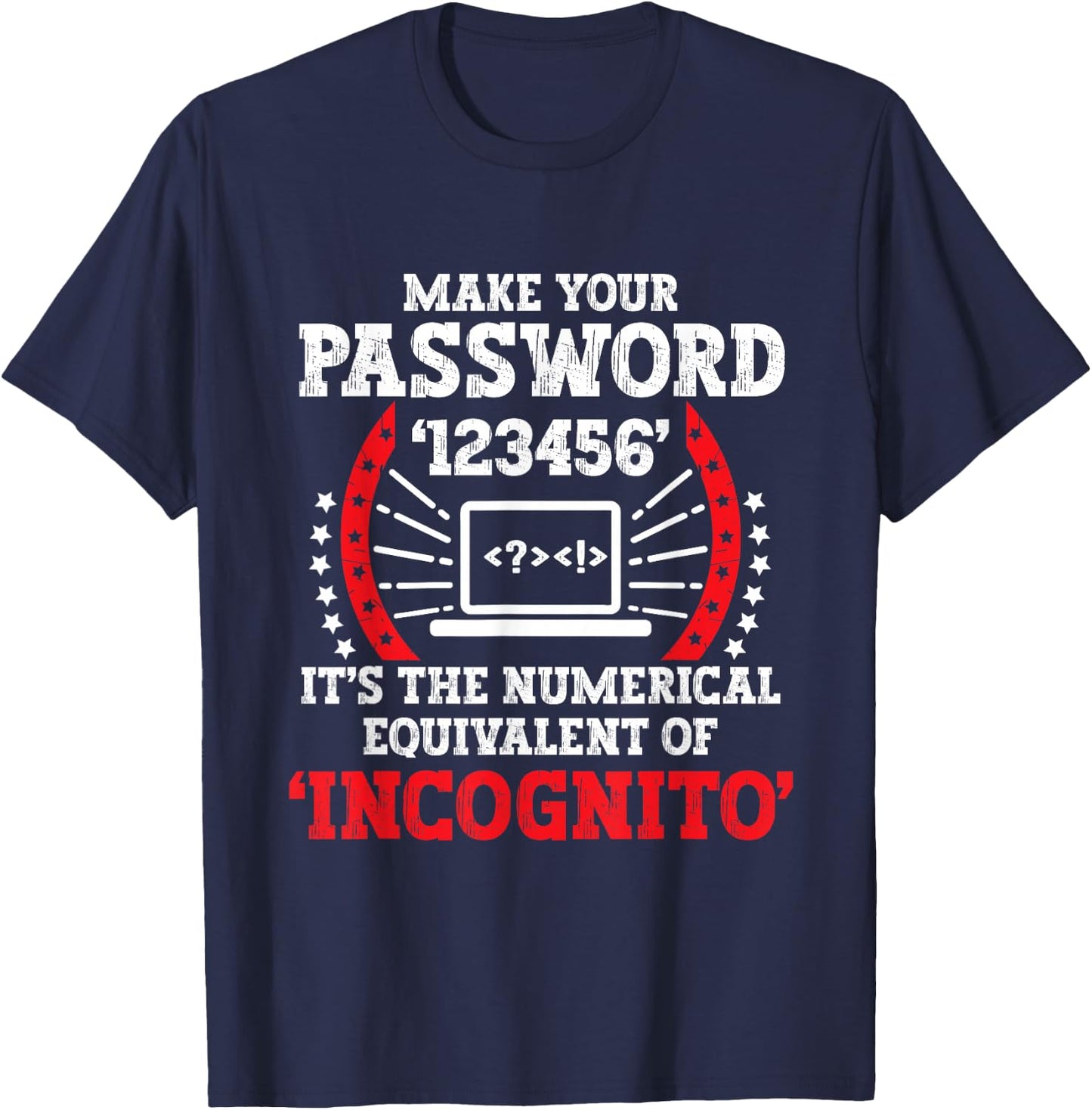 Cyber Security Expertise Hacking Cybercrime Tech Hacker T-Shirt - T-Shirt | Navy