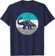 Ankylosaurus Retro Dinosaur Gift or Boys T-Shirt - T-Shirt | Navy