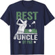 Best Uncle By Par Father's Day Golf Gift T-Shirt - T-Shirt | Navy
