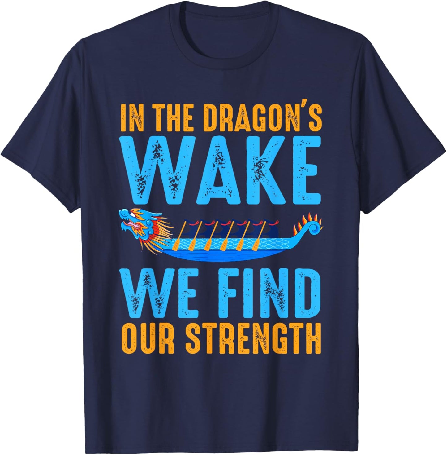 Dragon Boat Race T-Shirt - T-Shirt | Navy