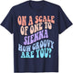 SIENNA Personalized Name Cute Retro Girls Groovy Birthday T-Shirt - T-Shirt | Navy