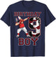 Football Boy Dabbing 9th Birthday Love Sneakers 9 Year Old T-Shirt - T-Shirt | Navy
