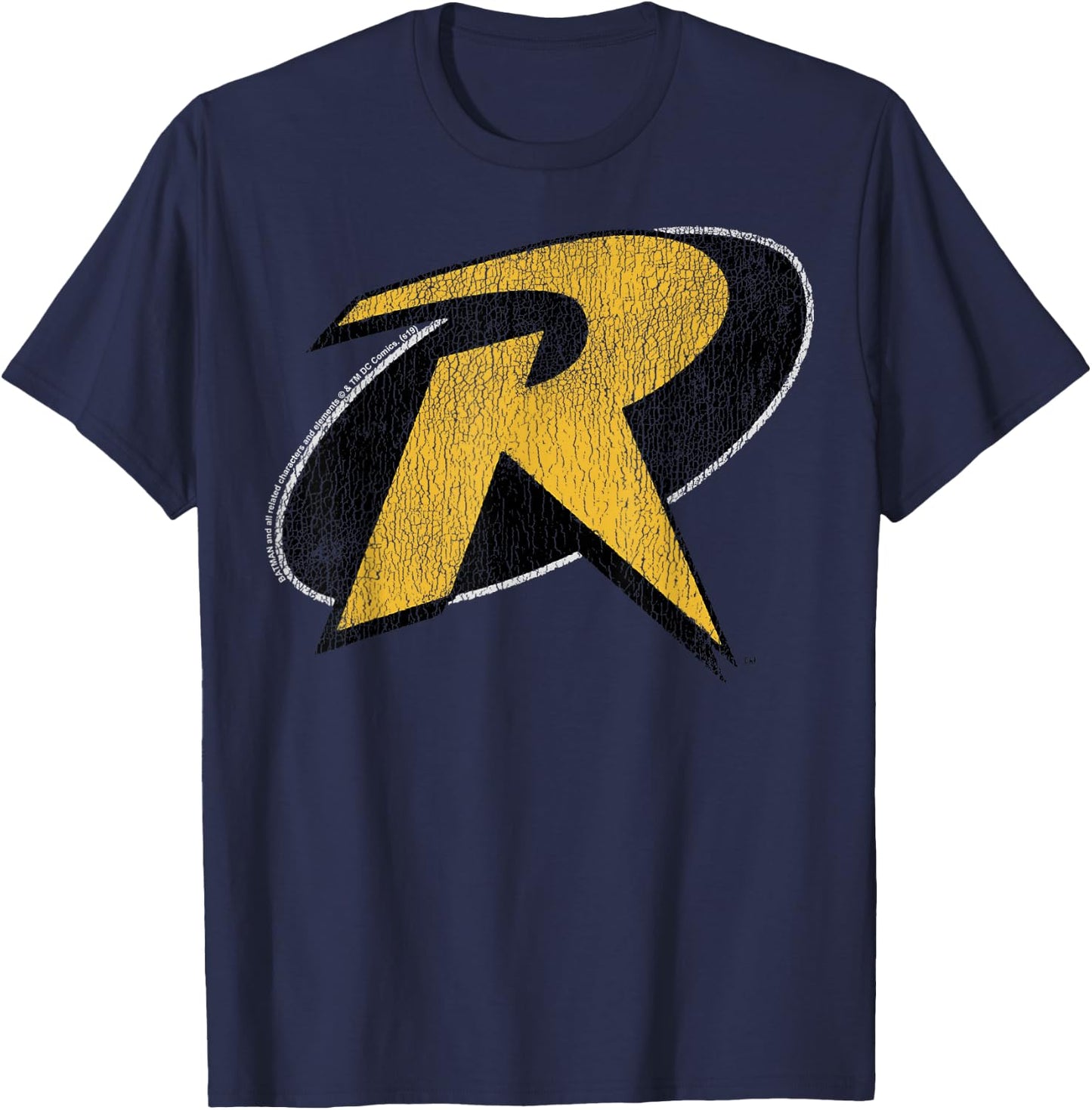 DC Comics Batman Red Robin Logo Small T-Shirt - T-Shirt | Navy