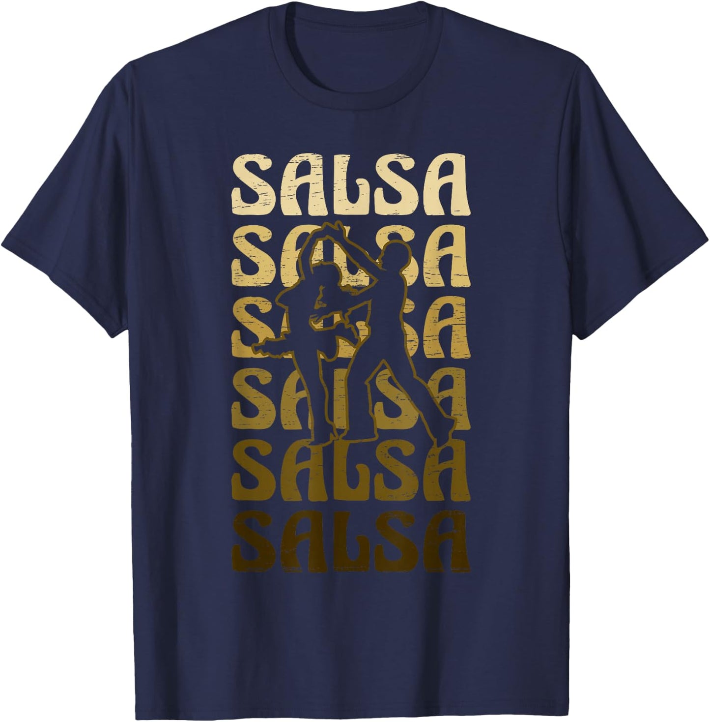 Salsa Dance for a Latin Music Dance Salsa T-Shirt - T-Shirt | Navy