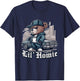 DADDY'S LIL HOMIE Shirt Cute Teddy Bear Hip Hop Chicano T-Shirt - T-Shirt | Navy