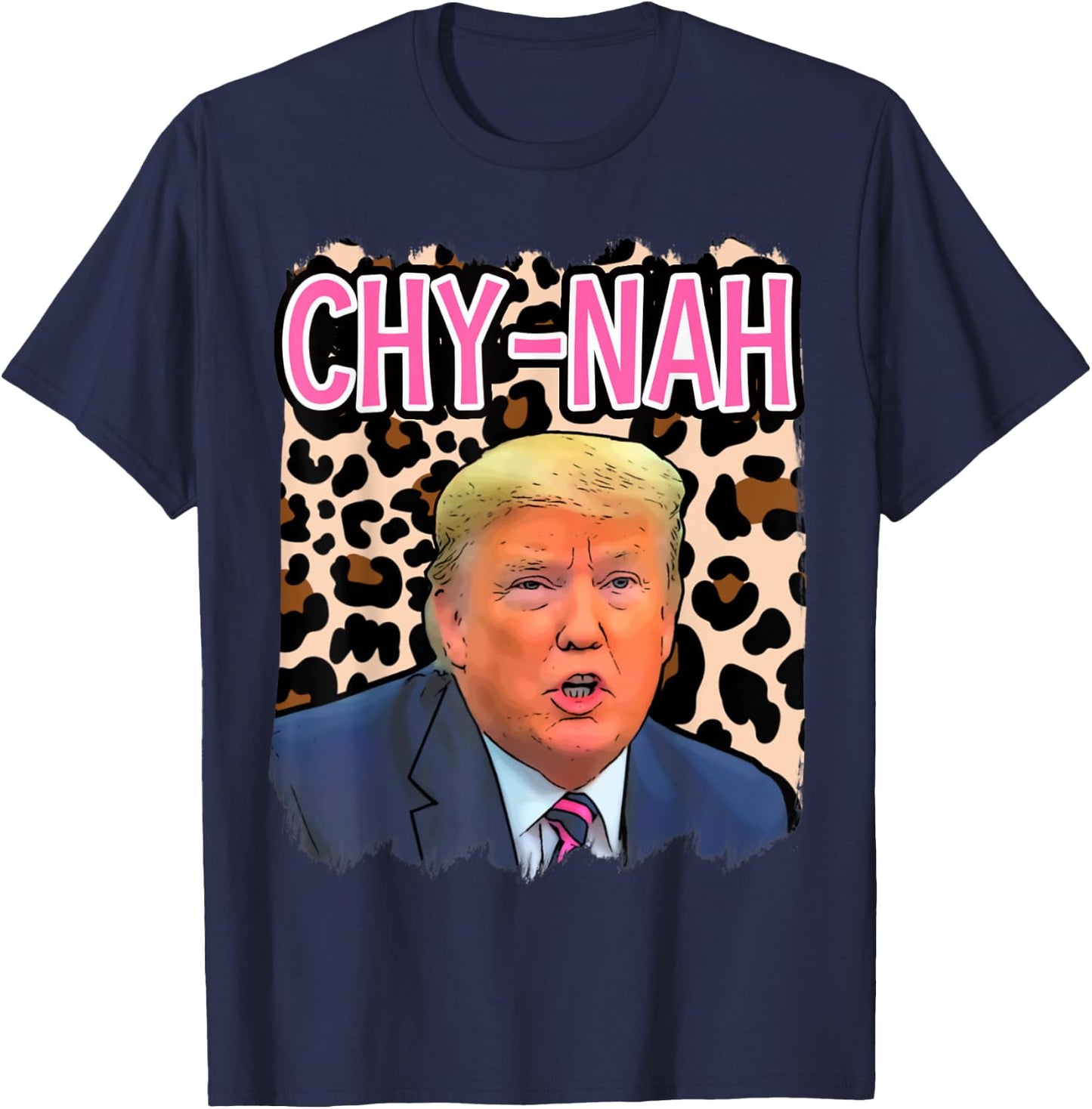 Funny Donald trump cute china humor chynah 2020 election T-Shirt - T-Shirt | Navy
