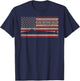 USS Nathan Hale SSBN-623 Nuclear Submarine American Flag Women Kids Men T-Shirt - T-Shirt | Navy