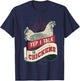 Yep I Talk To Chickens Vintage Style Shirt Chicken T-Shirt - T-Shirt | Navy