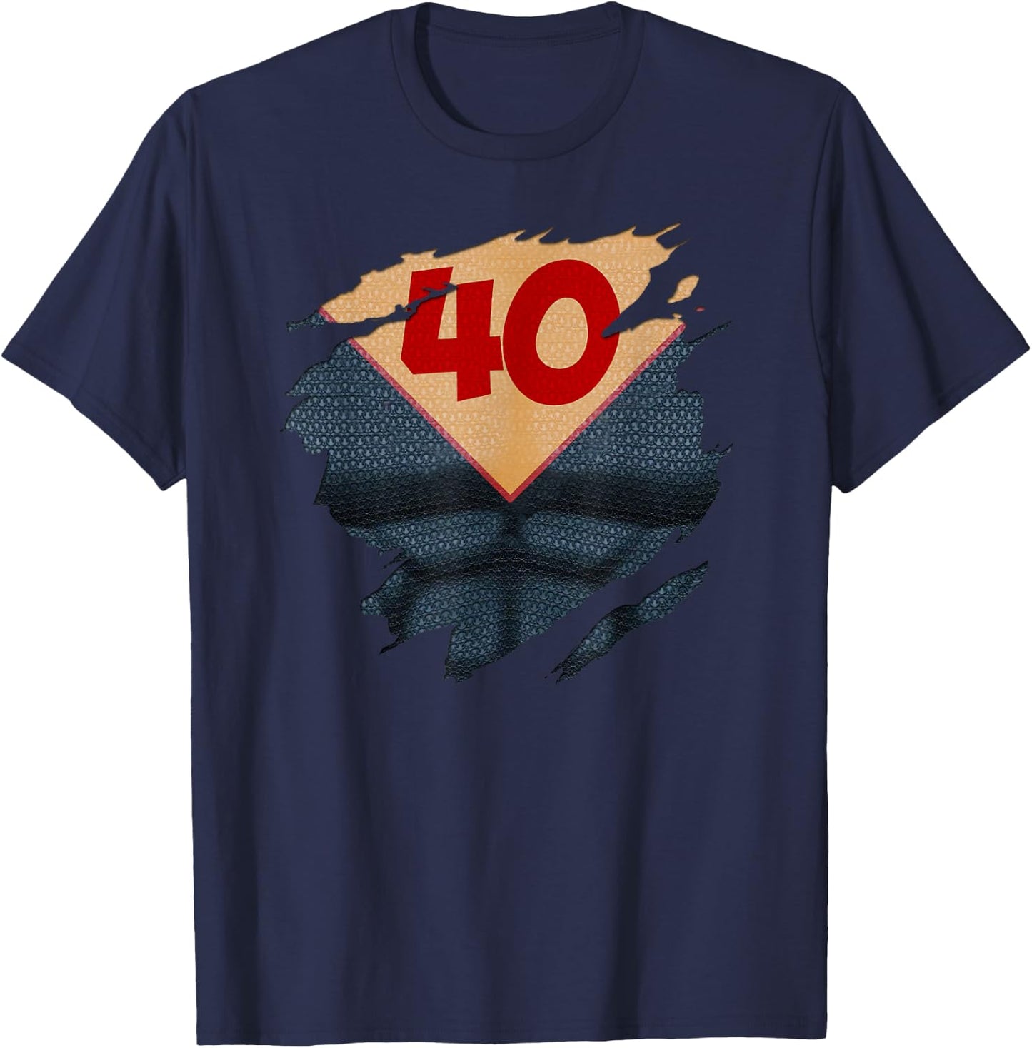 40th Birthday Comic Book Superhero Born In 1985 T-Shirt - T-Shirt | Navy