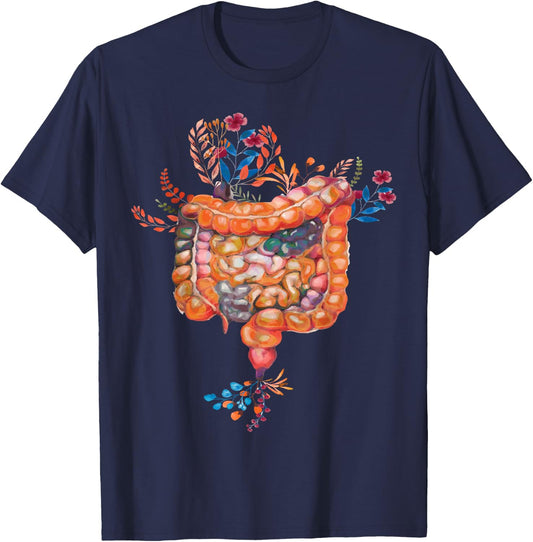 Gastroenterologist Gastro Team Doctor Gastroenterology Nurse T-Shirt - T-Shirt | Navy