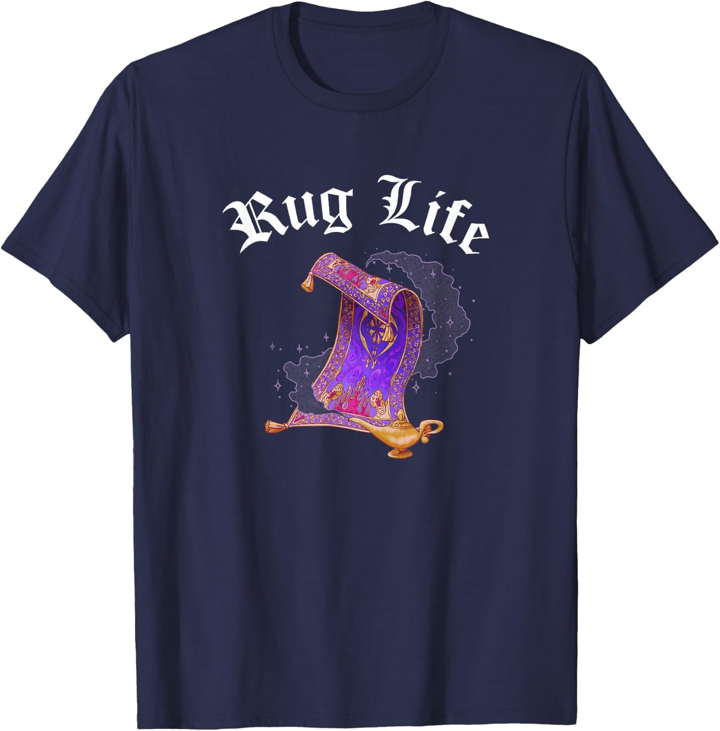 Disney Aladdin Magic Carpet Rug Life T-Shirt - T-Shirt | Navy