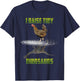 I Raise Tiny Dinosaurs Chicken Reflection Dinosaur Lover T-Shirt - T-Shirt | Navy