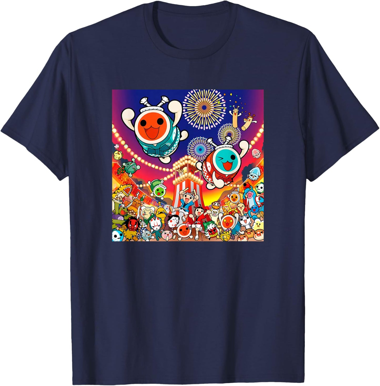 Taiko no Tatsujin T-Shirt - T-Shirt | Navy