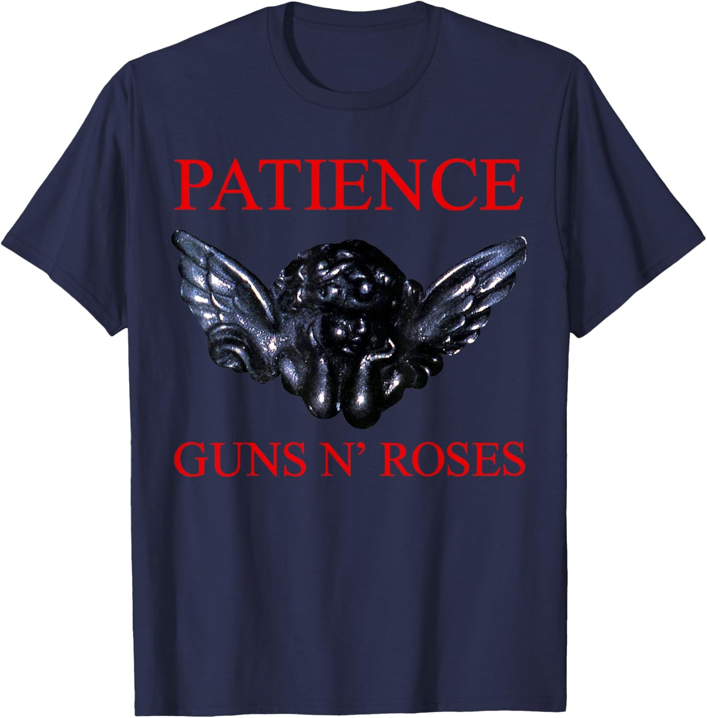Official Guns N' Roses Patience T-Shirt - T-Shirt | Navy