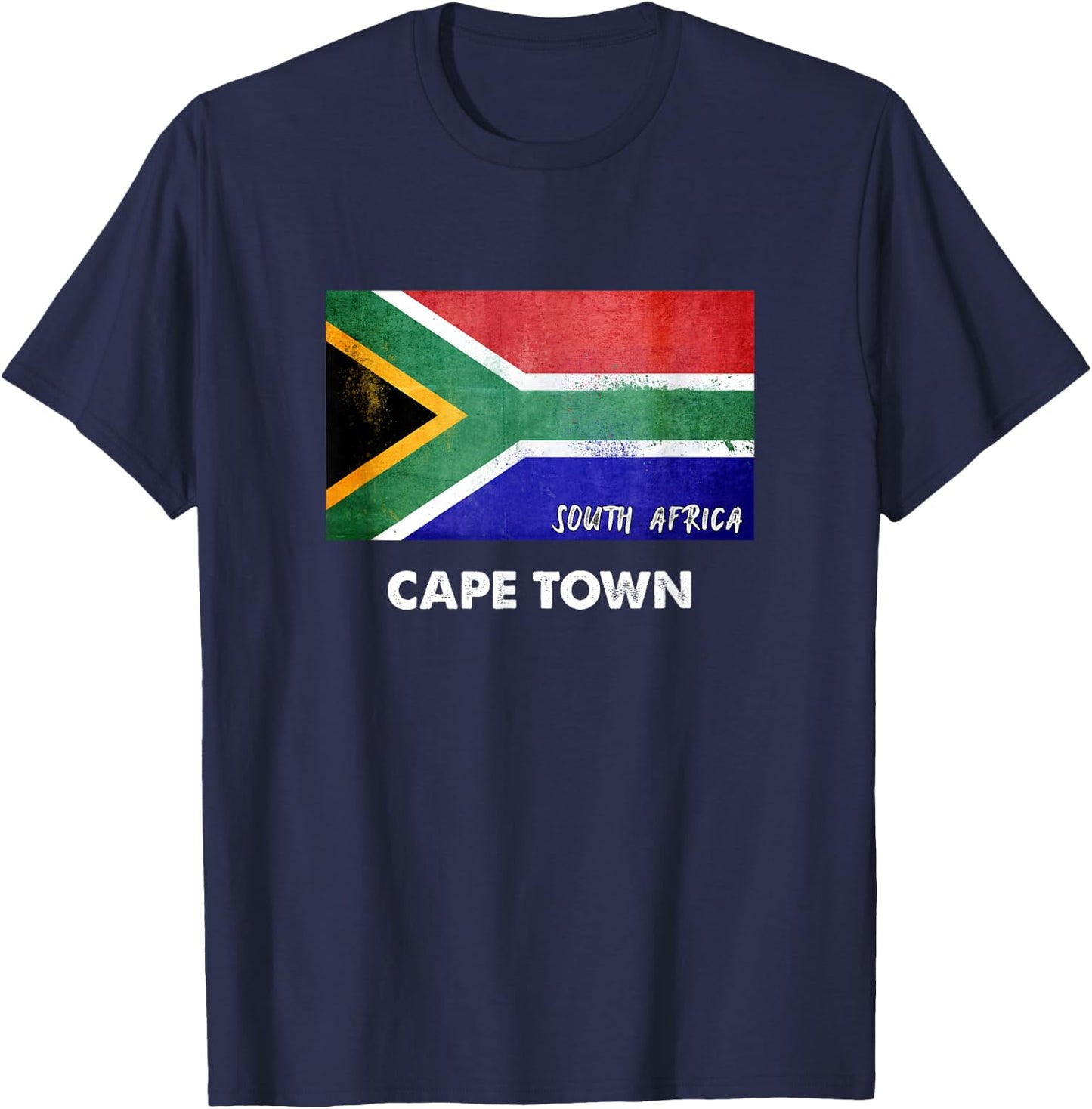 Cape Town South Africa Jersey T-Shirt - T-Shirt | Navy