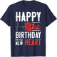 Heart Transplant Recovery Anniversary Shirt 1st Birthday T-Shirt - T-Shirt | Navy