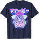 Gagaciso Furby Retro Pink Circle Kanji Portrait T-Shirt - T-Shirt | Navy