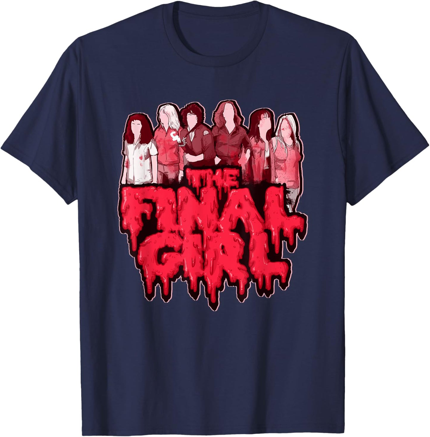 The Final Girl T-Shirt - T-Shirt | Navy