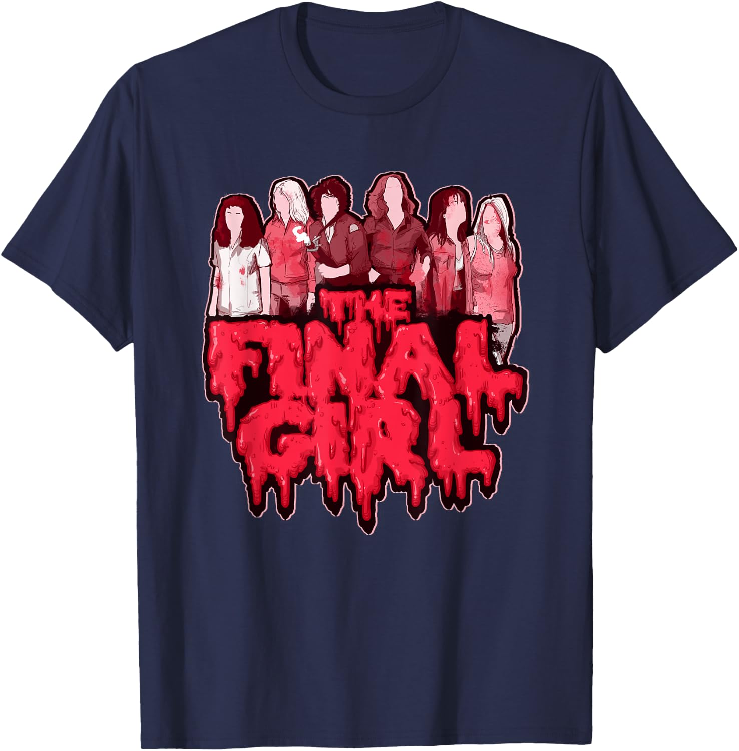 The Final Girl T-Shirt - T-Shirt | Navy