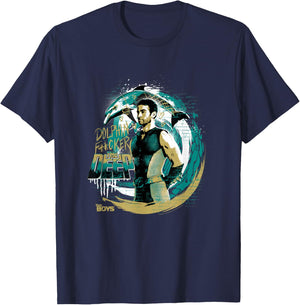 The Boys The Deep Graffiti T-Shirt - T-Shirt | Navy