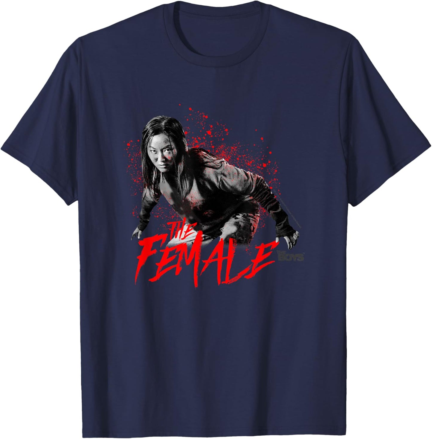 The Boys The Female T-Shirt - T-Shirt | Navy