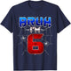 Bruh I'm 6 Year Old Birthday Spider Web Kid Boy 6th Birthday T-Shirt - T-Shirt | Navy