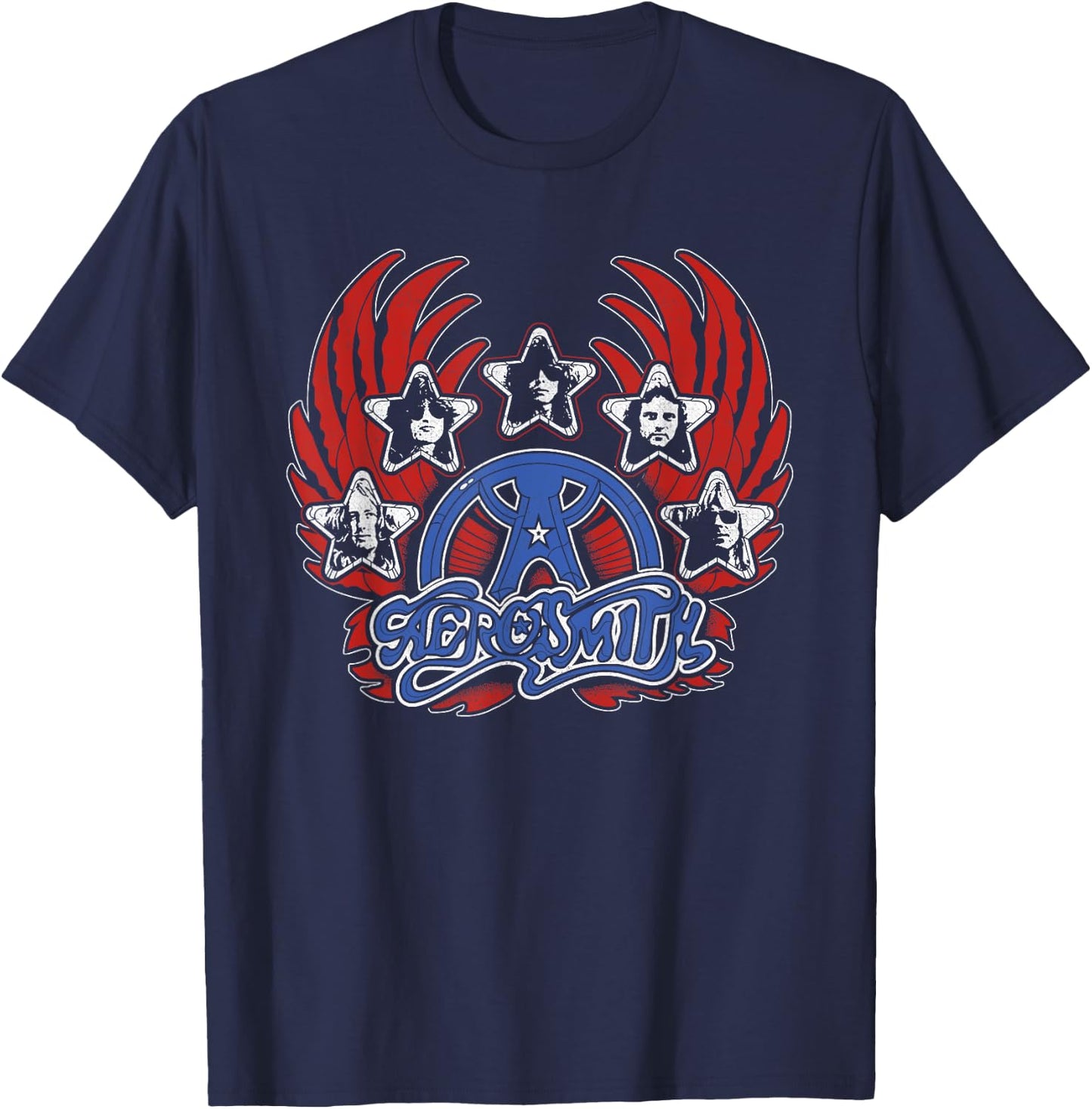 Aerosmith - America's Greatest T-Shirt - T-Shirt | Navy