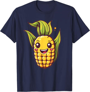 Cute Corn I Kids Corn T-Shirt - T-Shirt | Navy