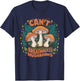 Can't Breathalyze Mushrooms T-Shirt - T-Shirt | Navy