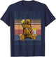 It's Not A Dad Bod It's A Father Figure Bear Drinking Beer T-Shirt - T-Shirt | Navy